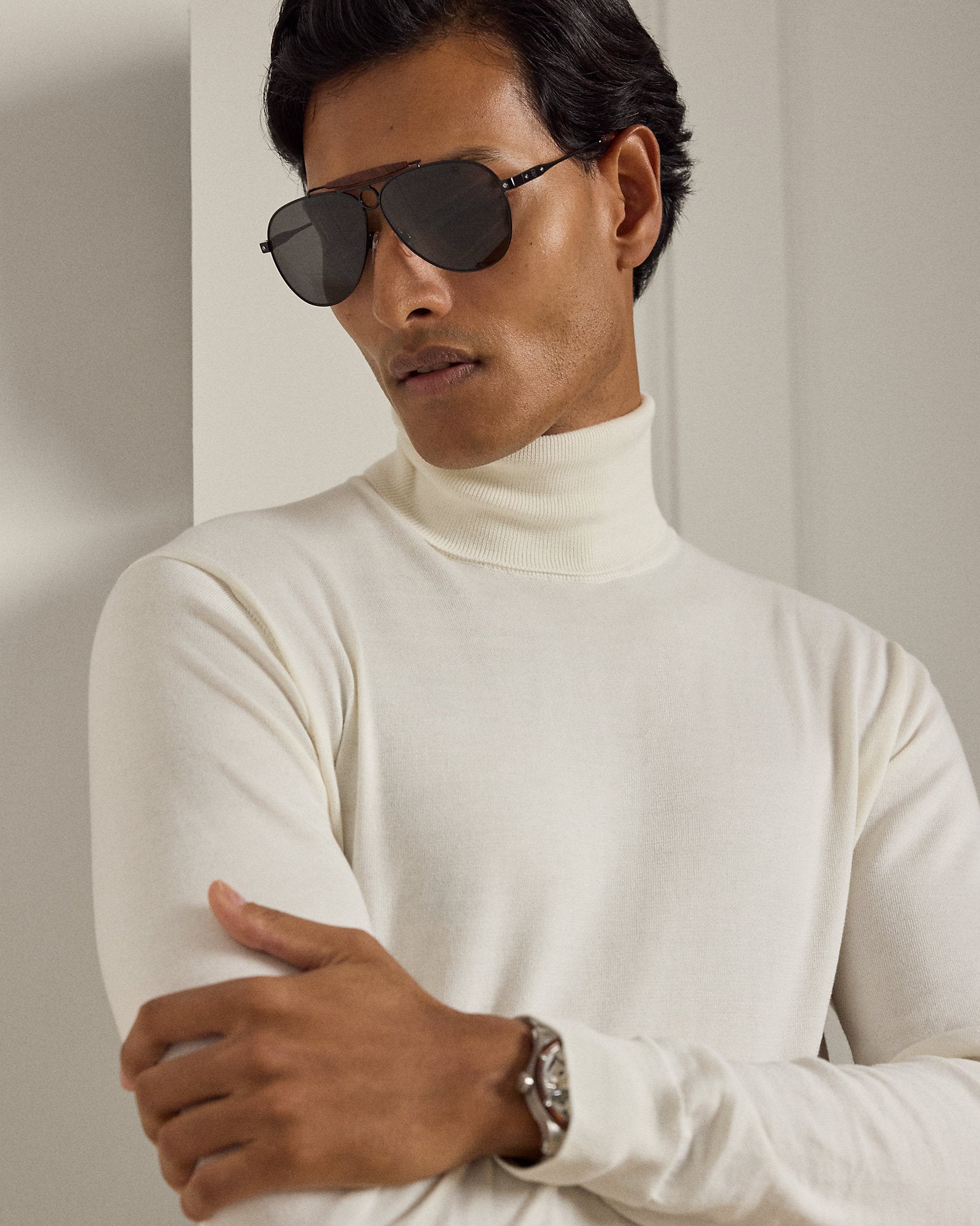 Ralph Lauren Cotton Turtleneck Sweater