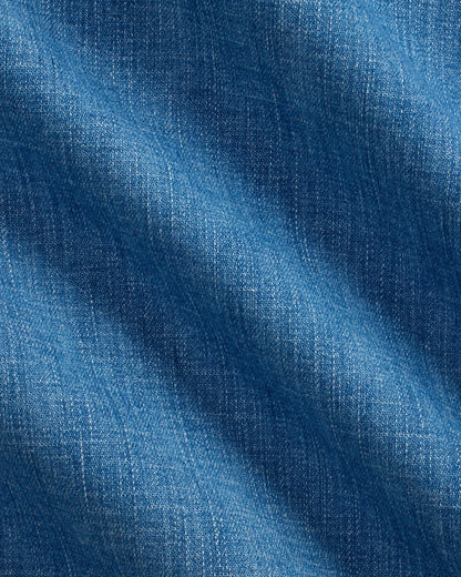 Ralph Lauren CottonLinen Denim Western Shirt