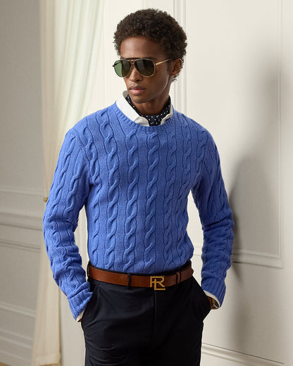 Ralph Lauren CableKnit Cashmere Sweater
