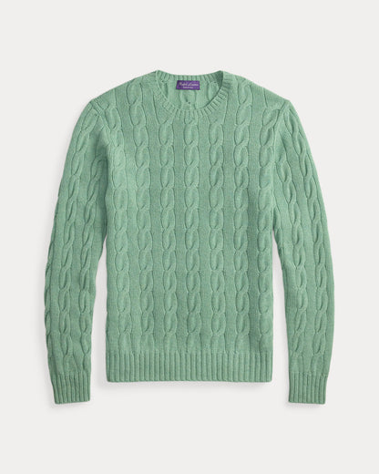 Ralph Lauren CableKnit Cashmere Sweater