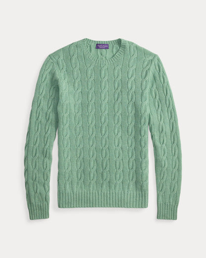 Ralph Lauren CableKnit Cashmere Sweater