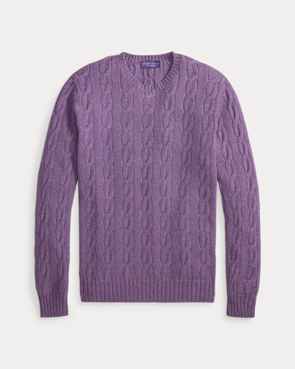 Ralph Lauren CableKnit Cashmere Sweater