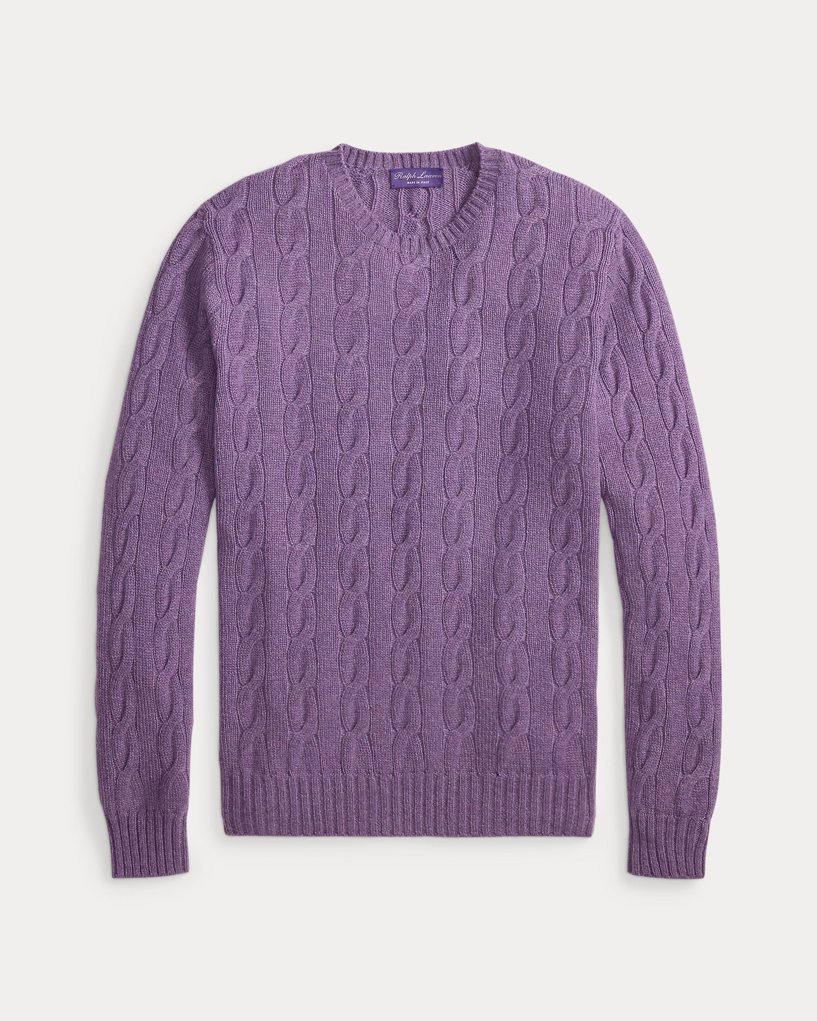 Ralph Lauren CableKnit Cashmere Sweater