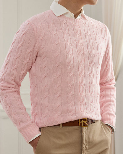 Ralph Lauren CableKnit Cashmere Sweater