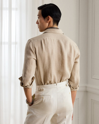 Ralph Lauren TickWeave Linen Shirt