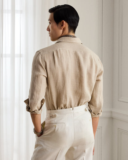 Ralph Lauren TickWeave Linen Shirt