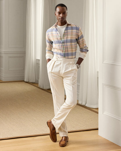 Ralph Lauren Plaid Linen Shirt