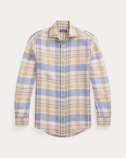 Ralph Lauren Plaid Linen Shirt