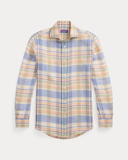 Ralph Lauren Plaid Linen Shirt