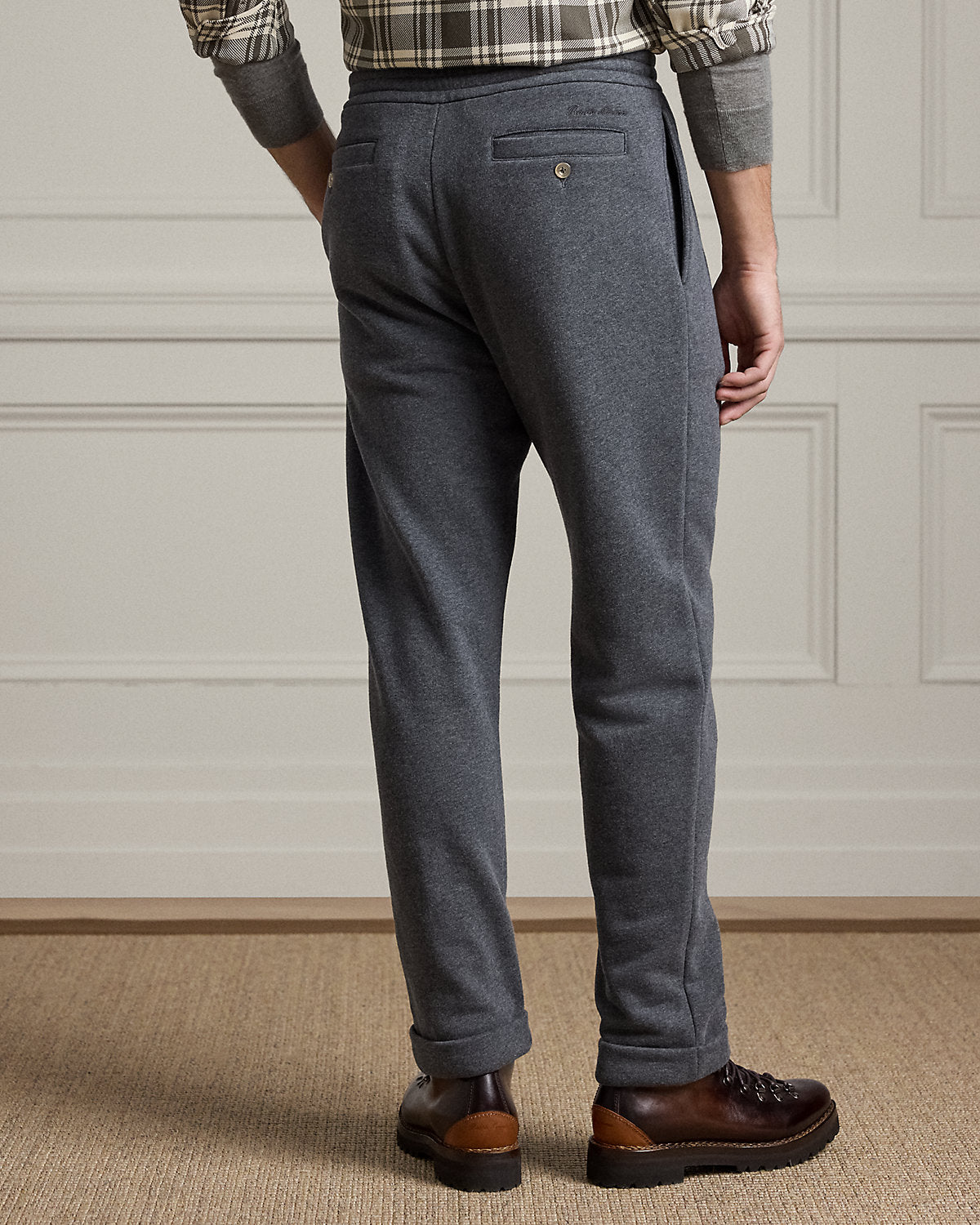 Ralph Lauren CottonCashmere Fleece Drawstring Pant