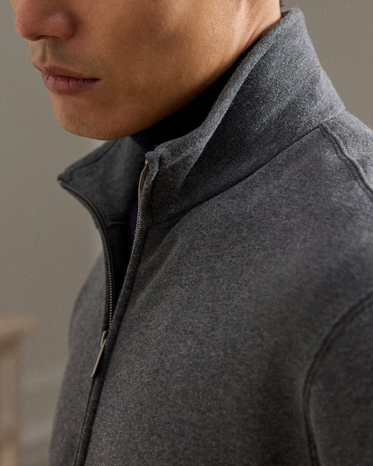 Ralph Lauren CottonCashmere Fleece Track Jacket