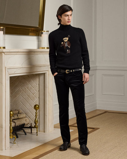Ralph Lauren Slim Fit Velvet FivePocket Pant