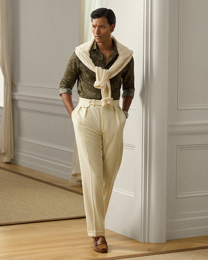 Ralph Lauren PaisleyPrint Linen Shirt