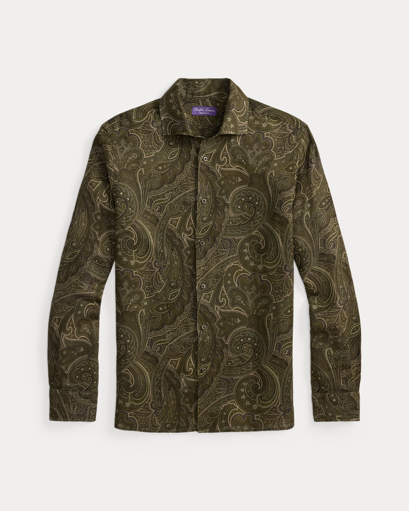 Ralph Lauren PaisleyPrint Linen Shirt