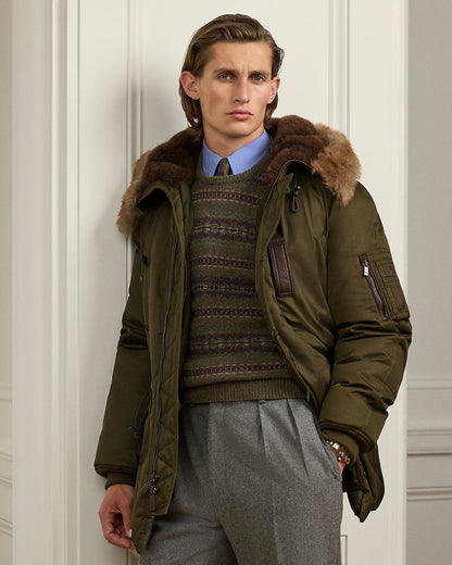 Ralph Lauren ShearlingTrimmed Down Parka