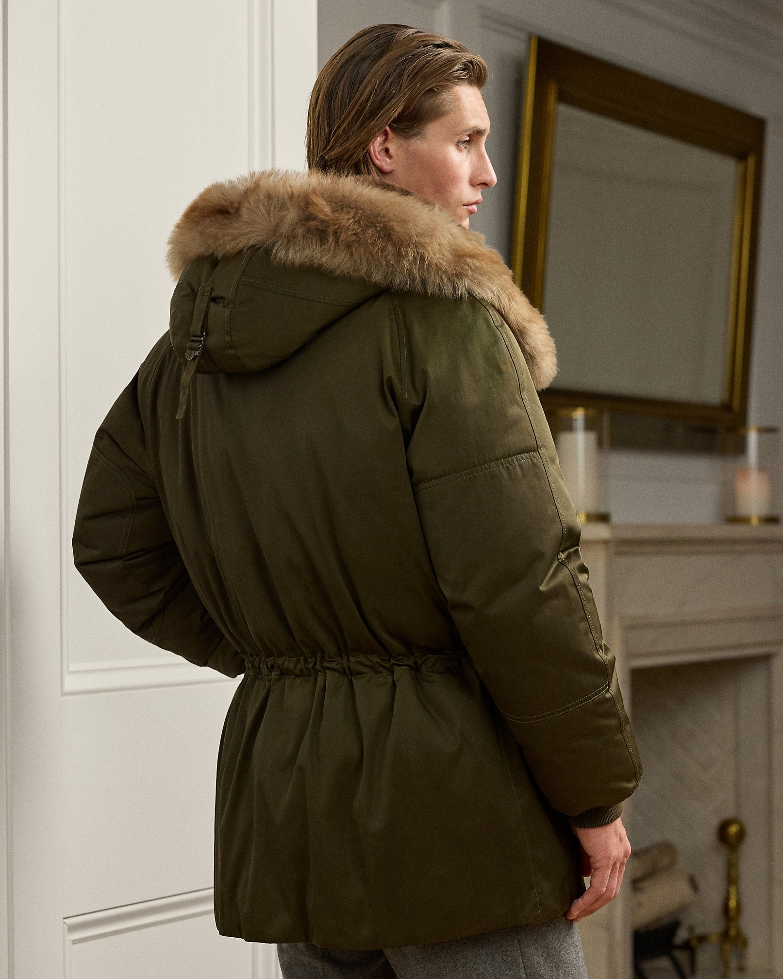 Ralph Lauren ShearlingTrimmed Down Parka
