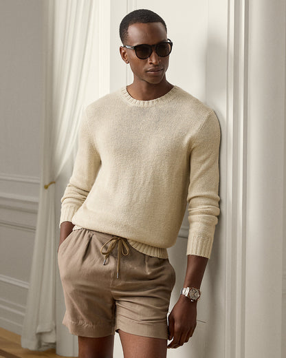 Ralph Lauren SilkLinen Crewneck Sweater