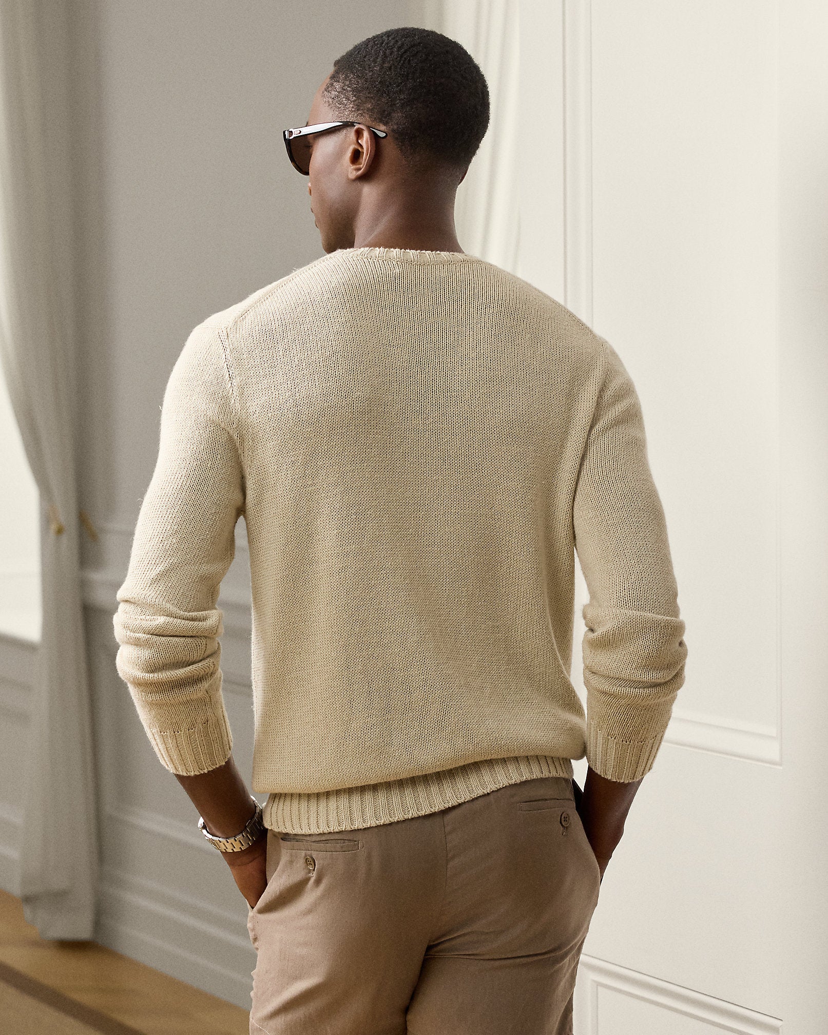 Ralph Lauren SilkLinen Crewneck Sweater