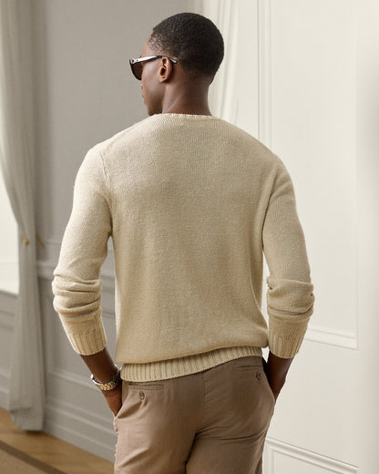 Ralph Lauren SilkLinen Crewneck Sweater