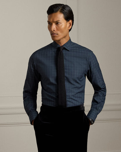 Ralph Lauren MicroPlaid Poplin Shirt