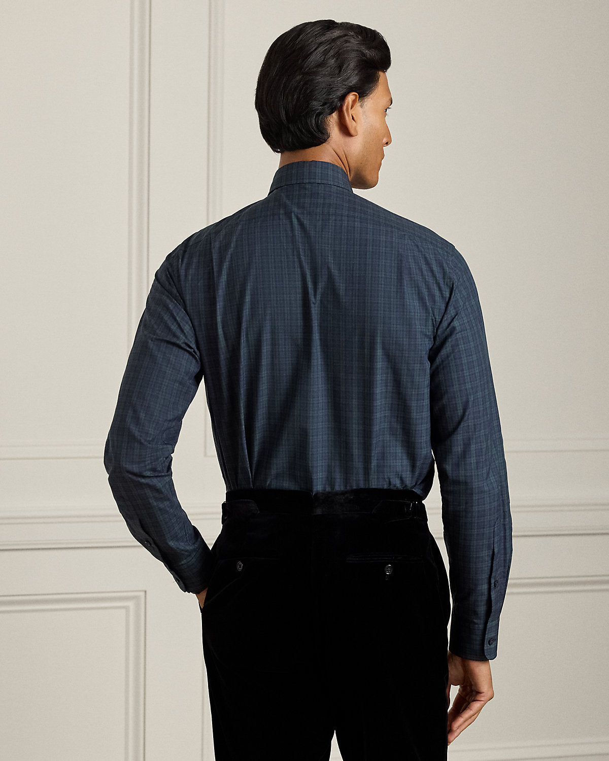Ralph Lauren MicroPlaid Poplin Shirt