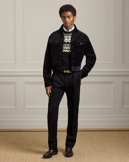 Ralph Lauren Velvet Trucker Jacket