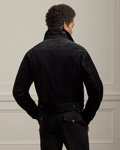 Ralph Lauren Velvet Trucker Jacket