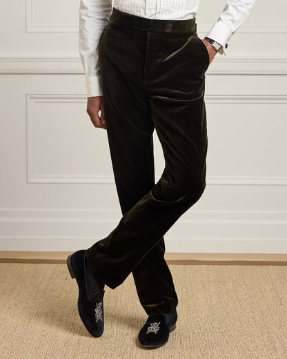 Ralph Lauren Gregory HandTailored Velvet Trouser