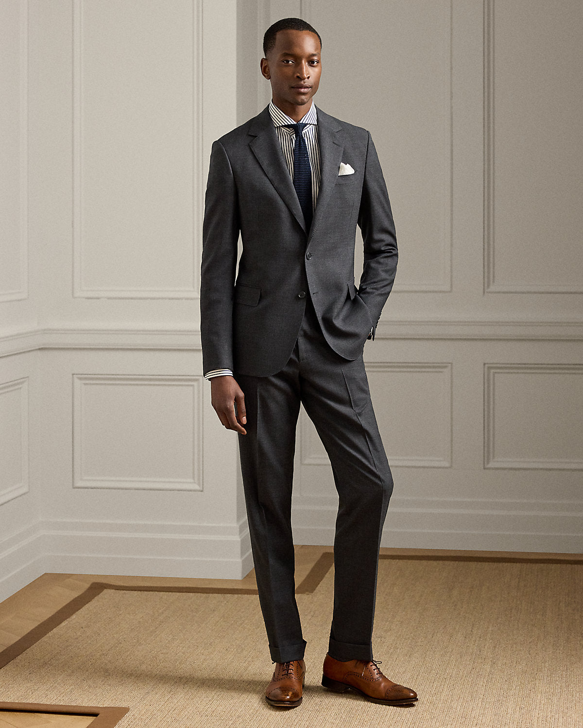 Ralph Lauren Gregory HandTailored Wool Twill Suit
