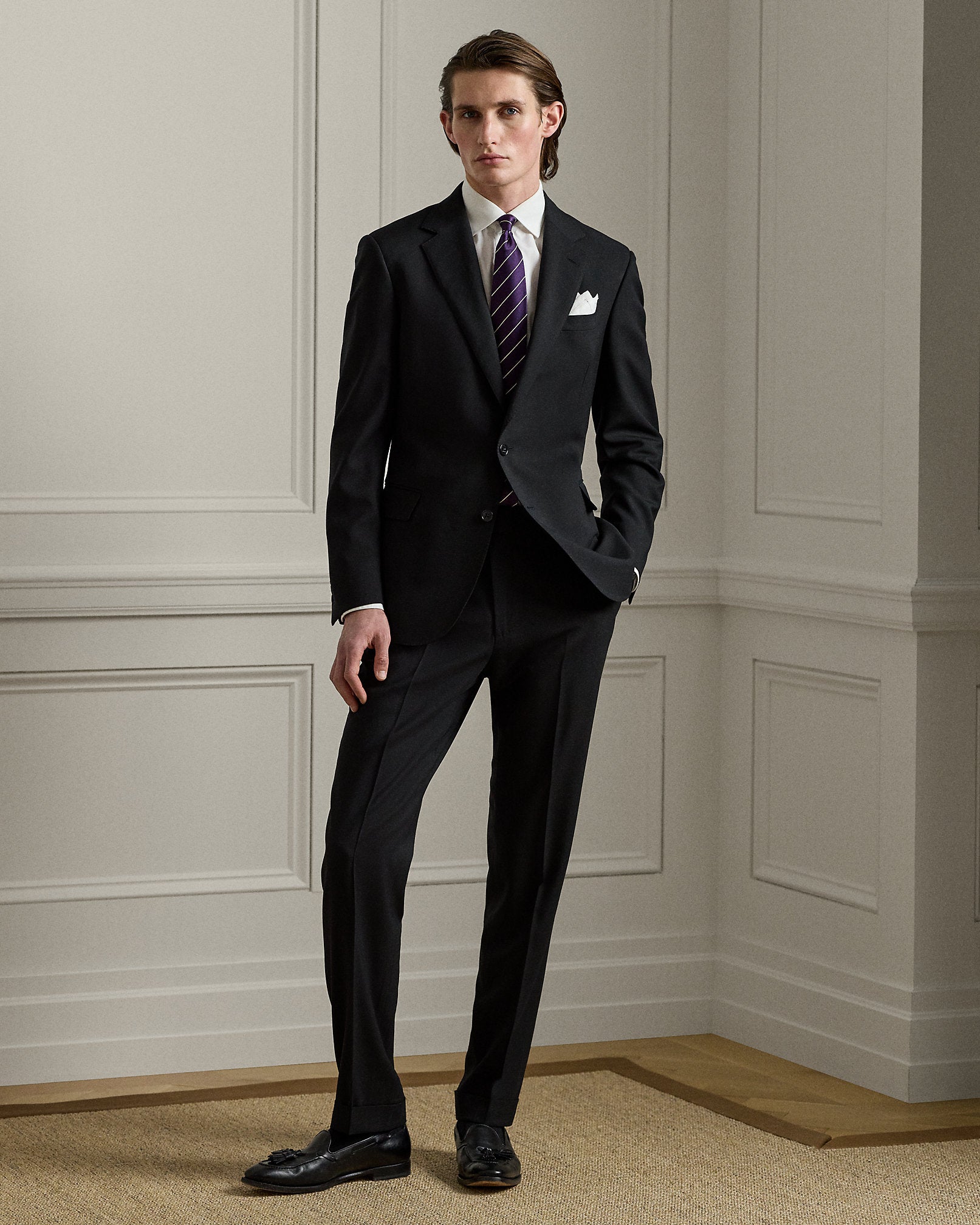 Ralph Lauren Gregory HandTailored Wool Twill Suit
