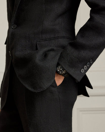 Ralph Lauren Kent HandTailored Herringbone Jacket