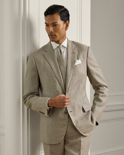 Ralph Lauren Kent HandTailored Glen Plaid Jacket