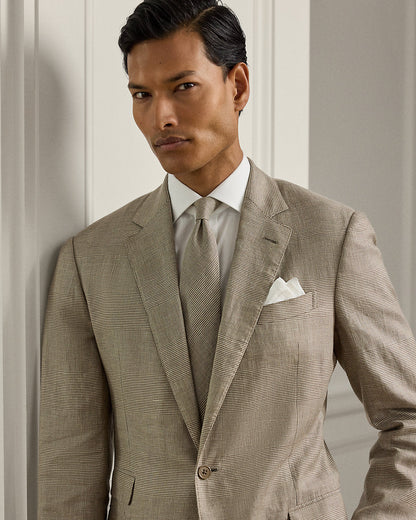 Ralph Lauren Kent HandTailored Glen Plaid Jacket