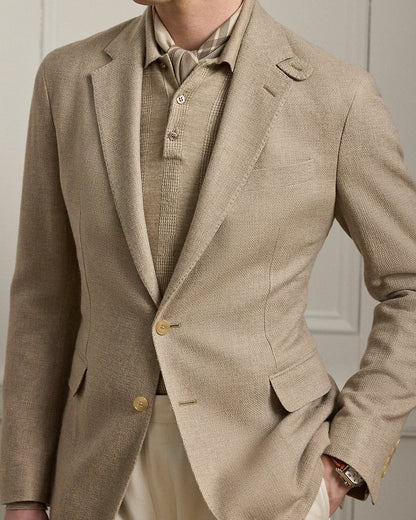 Ralph Lauren Hadley HandTailored Textured Sport Coat