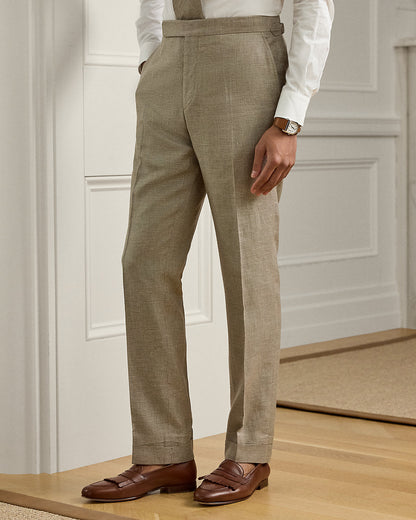 Ralph Lauren Gregory HandTailored Plaid Suit Trouser