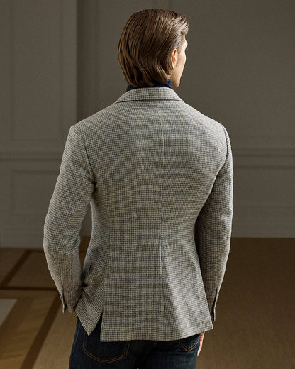 Ralph Lauren Kent HandTailored Houndstooth Jacket