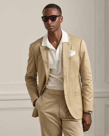 Ralph Lauren Kent HandTailored Sateen Suit Jacket