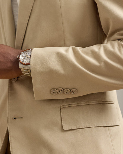 Ralph Lauren Kent HandTailored Sateen Suit Jacket