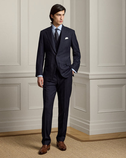 Ralph Lauren Gregory HandTailored Striped Wool Suit