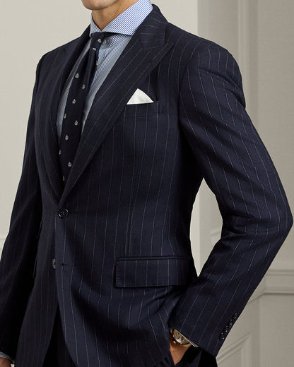 Ralph Lauren Gregory HandTailored Pinstripe Suit