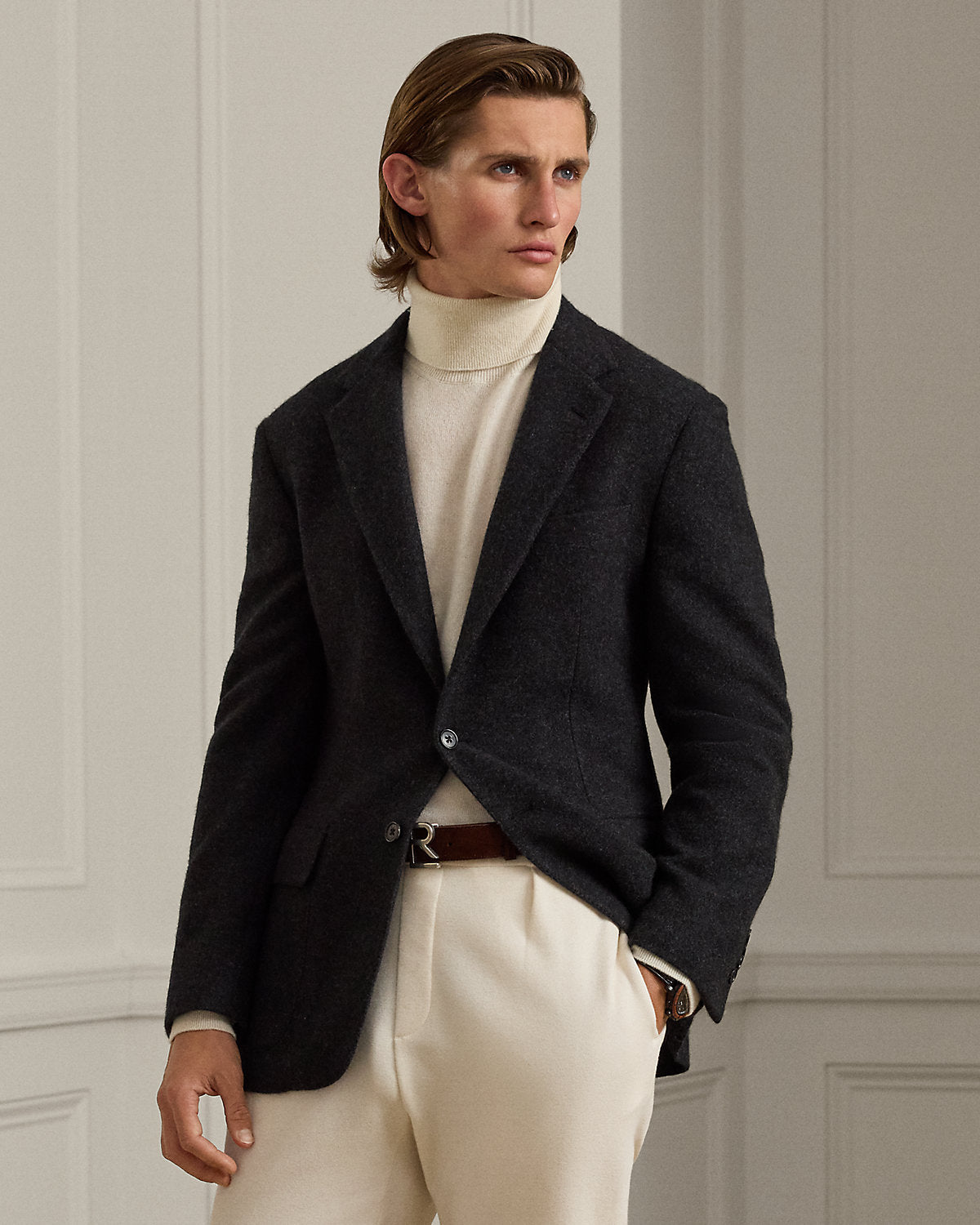 Ralph Lauren Hadley HandTailored Brushed Sport Coat