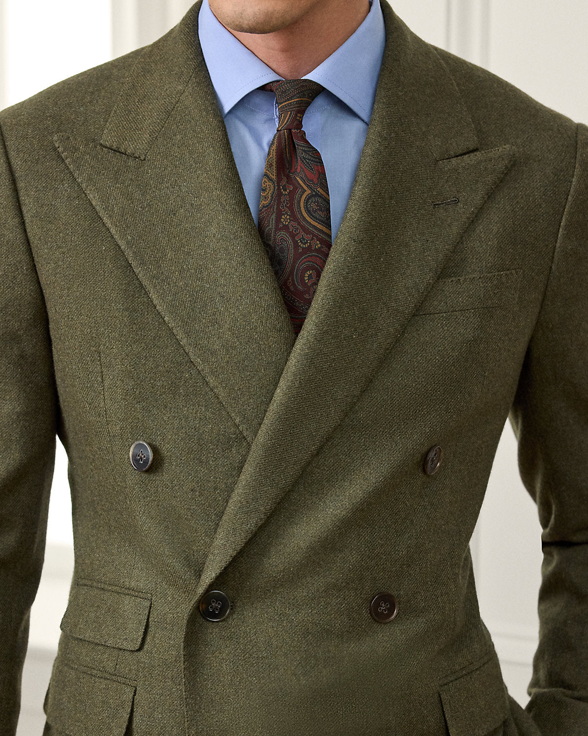 Ralph Lauren Kent HandTailored Textured Twill Suit