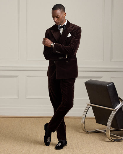 Ralph Lauren Kent HandTailored Velvet Jacket