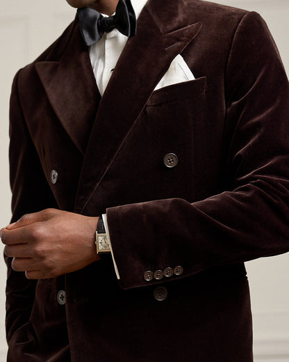 Ralph Lauren Kent HandTailored Velvet Jacket