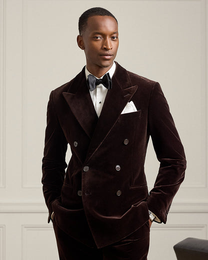 Ralph Lauren Kent HandTailored Velvet Jacket