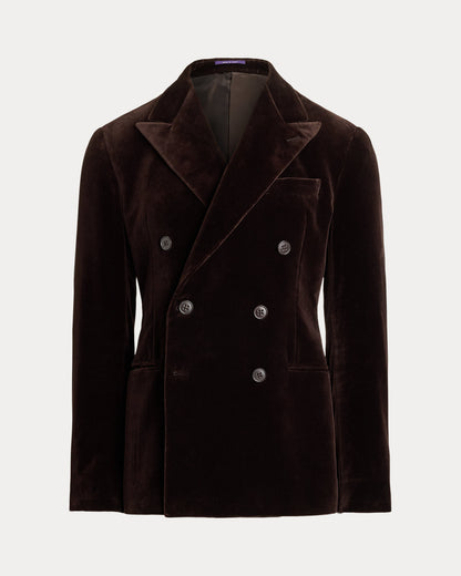 Ralph Lauren Kent HandTailored Velvet Jacket