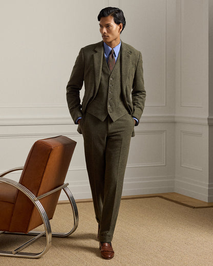 Ralph Lauren HandTailored TickWeave Vest