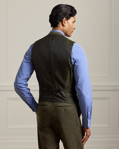 Ralph Lauren HandTailored TickWeave Vest