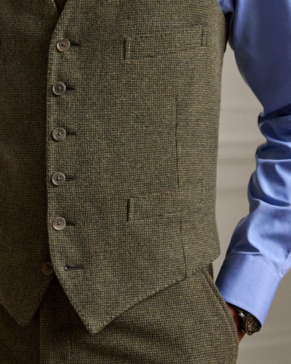 Ralph Lauren HandTailored TickWeave Vest