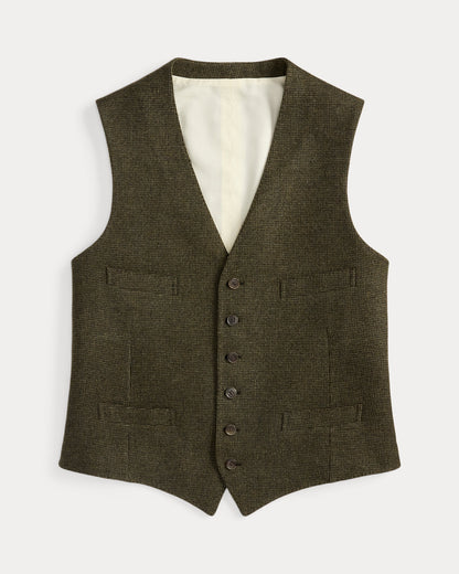 Ralph Lauren HandTailored TickWeave Vest